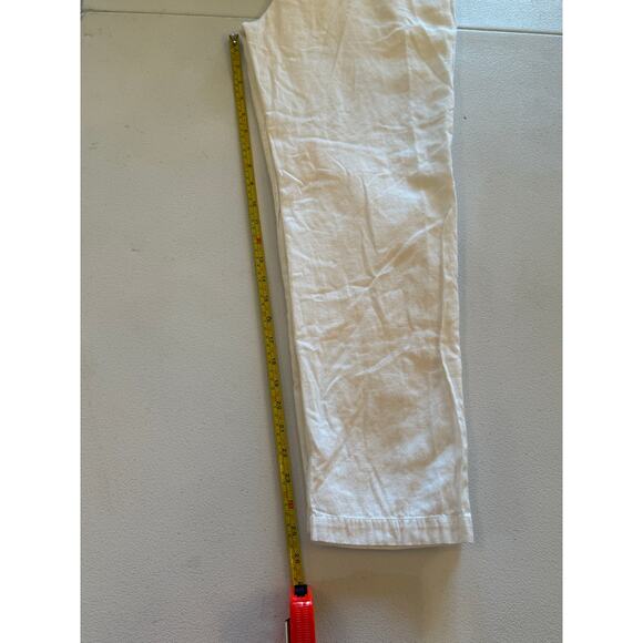 Roller Rabbit 100% Cotton White Drawstring Lounge Pants Sz XS Resort Pants - Picture 7 of 7